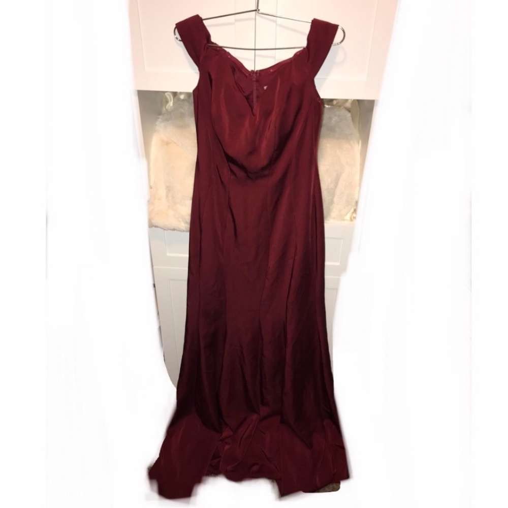 Red Long Dress || Elegant Red Dress || Prom Dress || Dress for Events SMALL